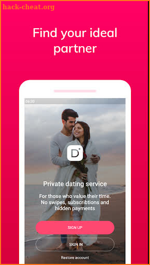 Denim X - safe dating app screenshot