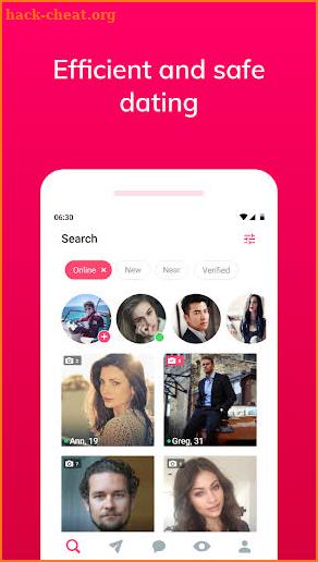 Denim X - safe dating app screenshot
