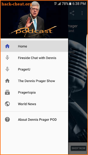 Dennis Prager PODCAST daily screenshot