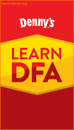 Denny's Learn DFA screenshot