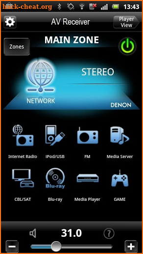 Denon Remote App screenshot