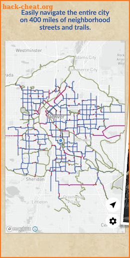Denver Bike Streets screenshot