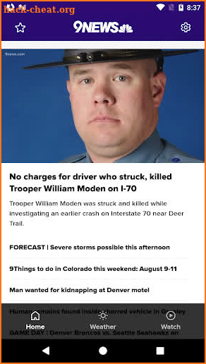 Denver News from 9News screenshot
