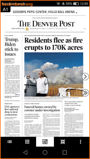 Denver Post Digital Replica Edition screenshot