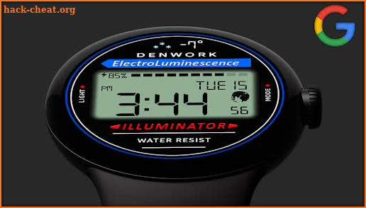 DENWORK Digital Watchface screenshot