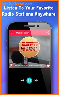 Deportes Radio - Radio For ESPN Deportes screenshot