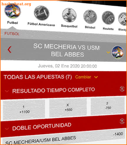 Deportes y más para CalienteMX screenshot