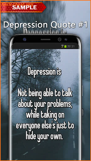 Depression Quote Wallpapers screenshot