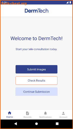 DermTech Telehealth screenshot