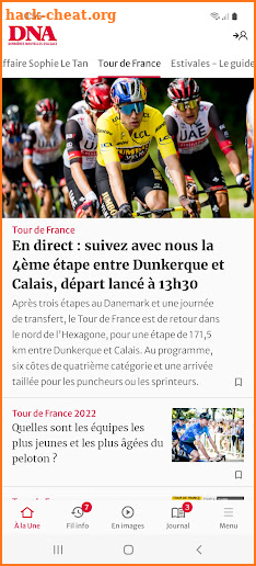 Dernières Nouvelles d'Alsace screenshot