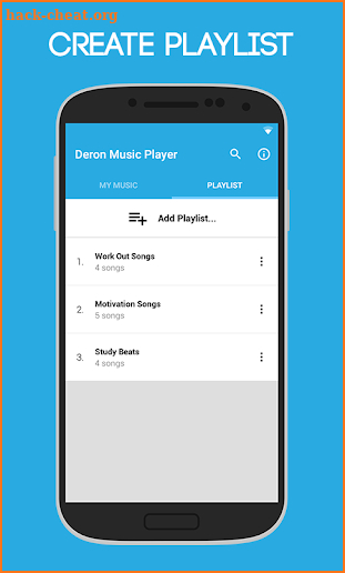 Deron Music Player screenshot