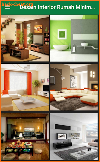 Desain Interior Rumah Minimalis Modern screenshot