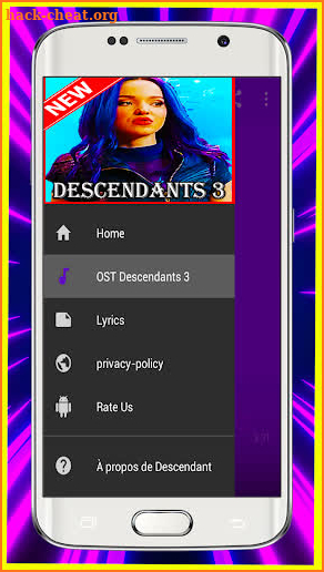 Descendant music screenshot