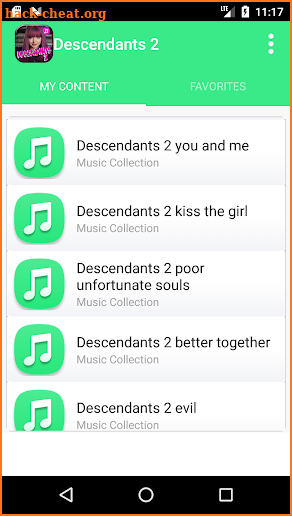 Descendants 2 Song + Lyrics screenshot