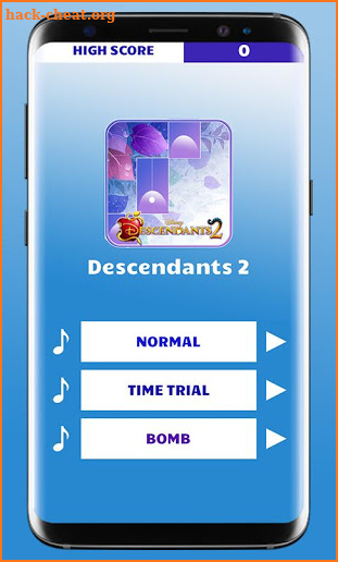 Descendants 2  Song Piano Tiles Game screenshot