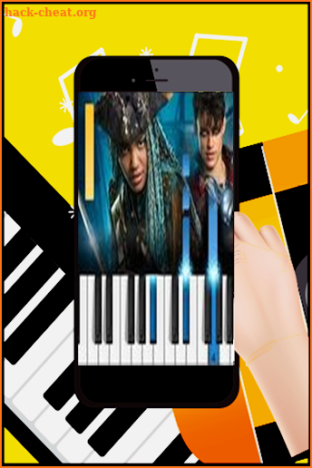 Descendants 2 Songs Piano Game screenshot