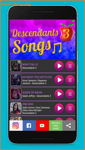 Descendants 3 Songs - Offline screenshot