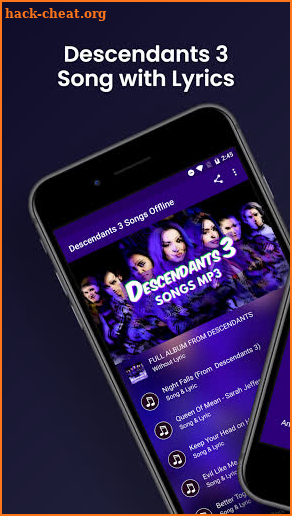 Descendants 3 Songs Offline with Lyrics screenshot