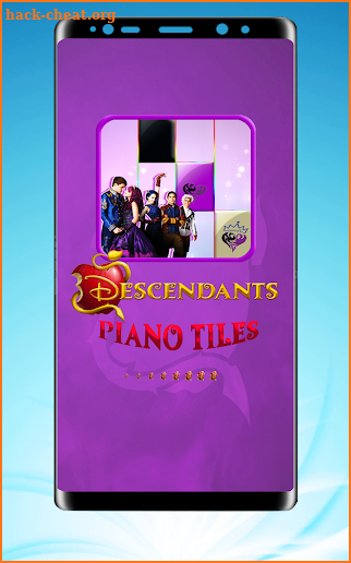 Descendants Piano Tiles screenshot