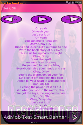 Descendants Song & Lyrics screenshot