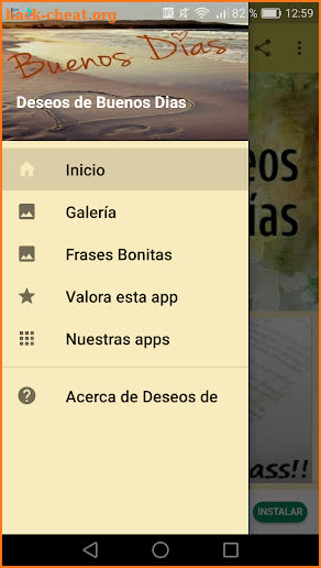 Deseos de Buenos Dias screenshot