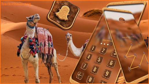 Desert Camel Launcher Theme screenshot
