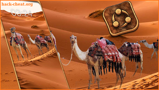 Desert Camel Launcher Theme screenshot