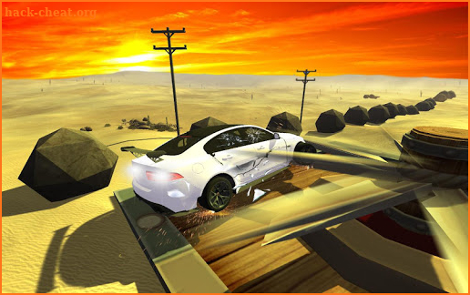 Desert Car Stunts:Extreme Mega Ramp Car Drift screenshot