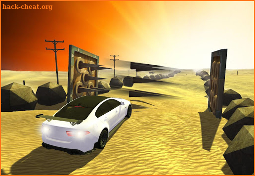 Desert Car Stunts:Extreme Mega Ramp Car Drift screenshot