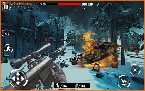 Desert Mountain Sniper Modern Shooter Combat screenshot