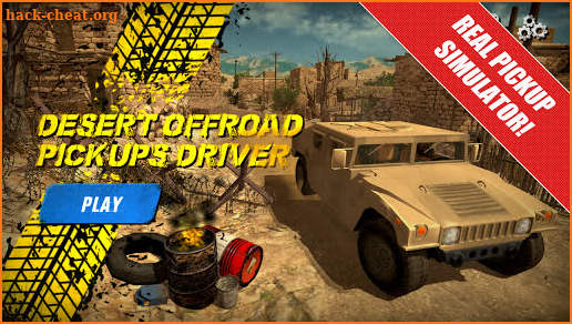 Desert Offroad Pickups Driver screenshot