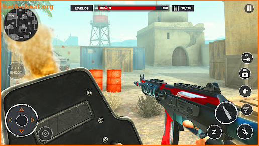 Desert Shooting War - Free Games 2021 screenshot