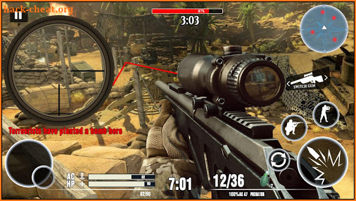 Desert Sniper 3D: Battleground Battlefield! screenshot