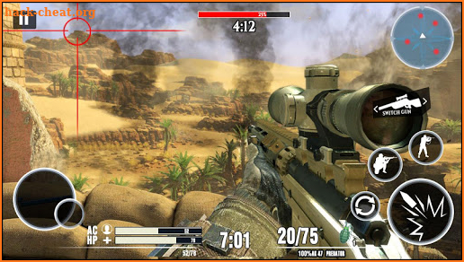 Desert Sniper 3D: Battleground Battlefield! screenshot