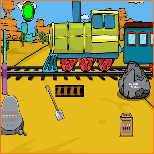 Desert Train Escape screenshot