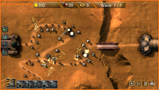 Desert War TD screenshot