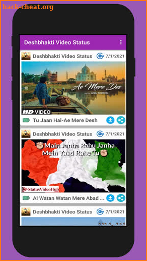 Desh Bhakti Video Status screenshot