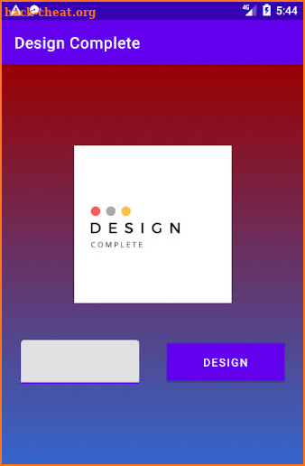 Design Complete screenshot
