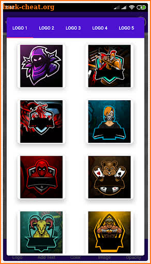 Design Logo Gaming Esports screenshot
