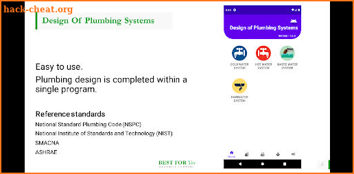 Design of Plumbing Systems Pro screenshot