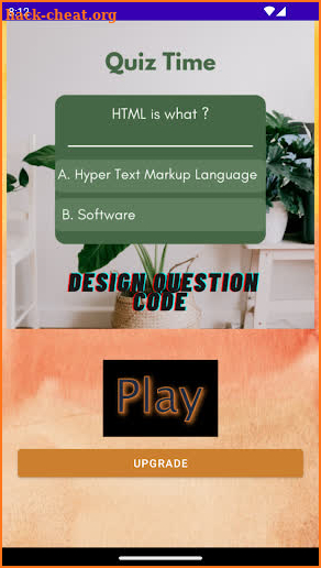 Design Question Fun screenshot