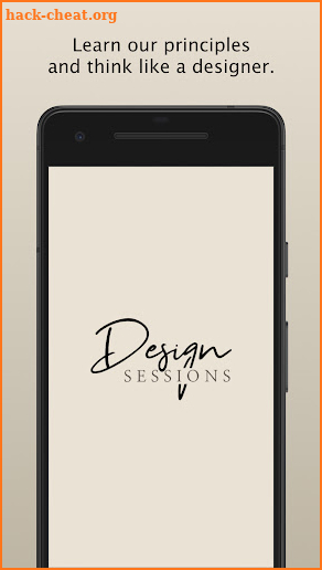 Design Sessions screenshot