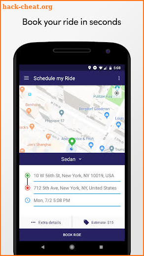 Designated Drivers Inc. App screenshot