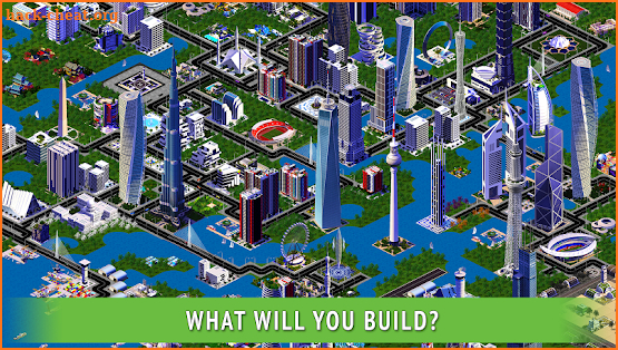 Designer City: building game screenshot