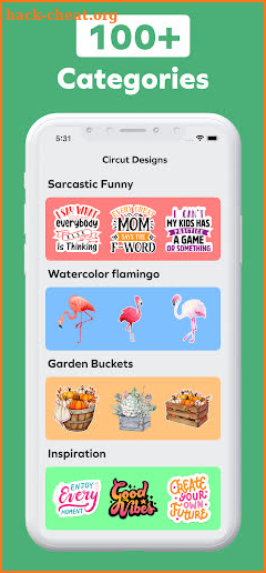Designs For Cricut screenshot