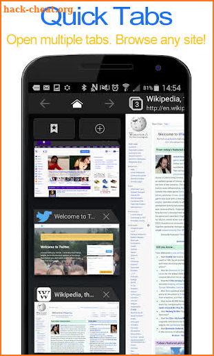 Desktop FullScreen Web Browser screenshot