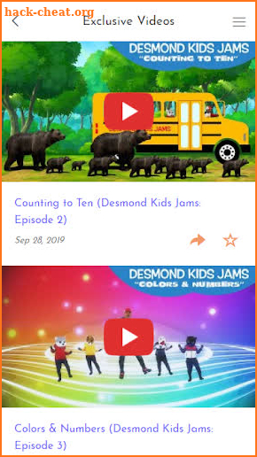 Desmond Kids Jams screenshot