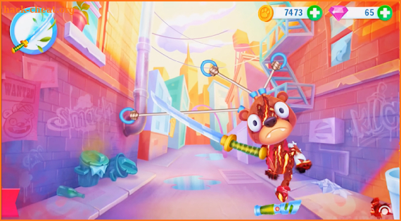 Despicable Kick Bear - Adventure Game screenshot