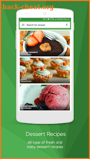 Dessert Recipes screenshot