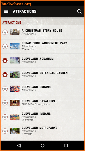 Destination Cleveland screenshot